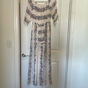 Romper with almost train attached